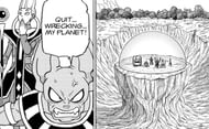 Whis and Beerus as seen in Dragon Ball Super manga (Image via Shueisha)